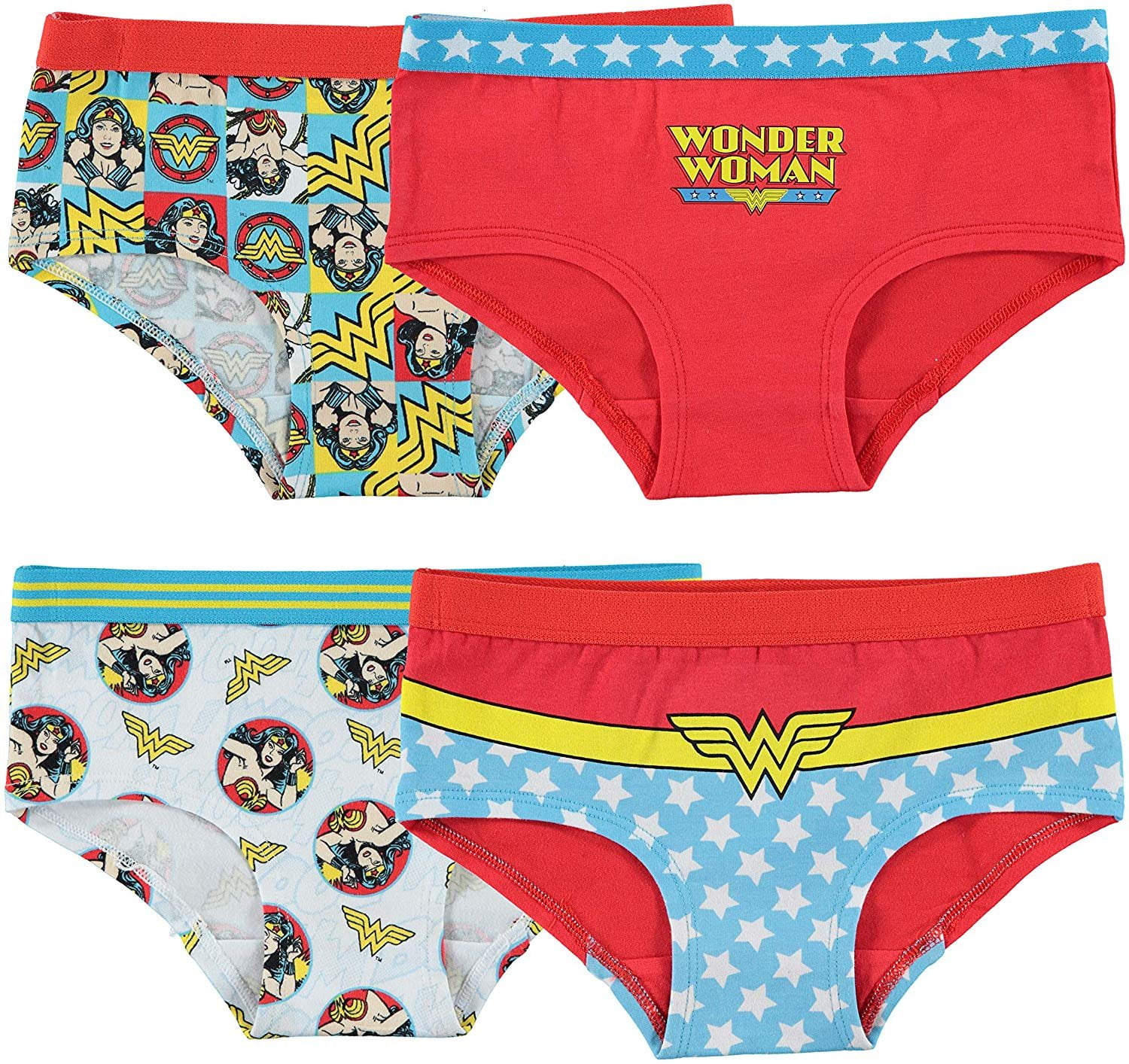 Wonder Woman underwear panty panties NEW 5 6 7 8 9 S M L XL XXL 