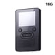 thumbnail image 5 of Sidaley Reproductor de MP3, tarjeta TF de 3,5mm, Audio compatible con Bluetooth, AMV, MP4, JPG, JPEG, BMP, GIF, Radio, grabación de voz, podómetro, Electrónica Negro 16G, 5 of 6