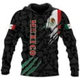 thumbnail image 6 of Mostprints Custom Mexico Shirts Personalized Name Mexican 3D Flag Shirt for Men Women Aztec Unisex US Eagle Pride Camisas (2XL), 6 of 8