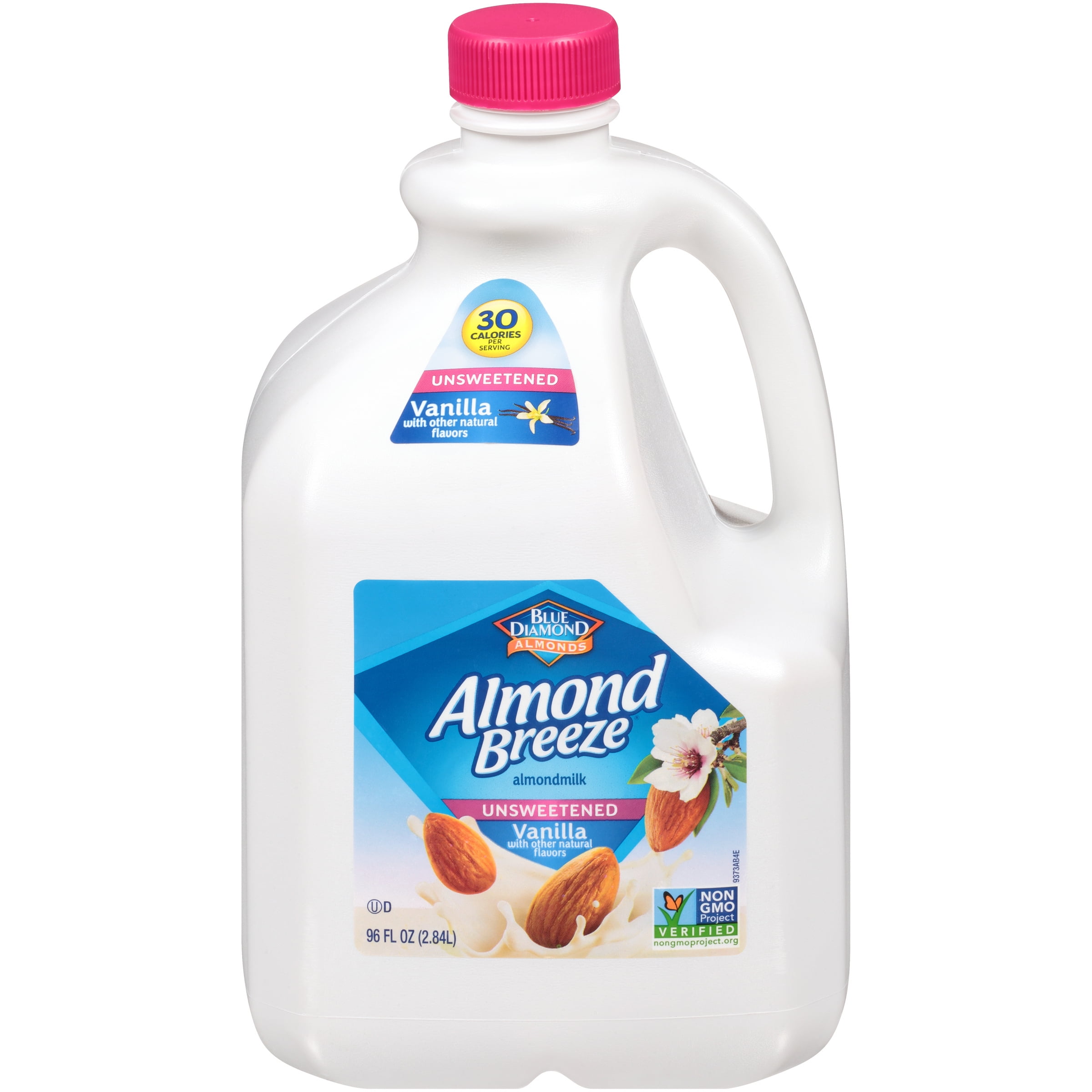 Blue Diamond Almond Breeze Unsweetened Vanilla Almond Milk 96 Fl Oz 