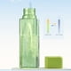 thumbnail image 5 of Vaso de agua de plástico de 500ML | Botella deportiva cuadrada transparente • Diseño antideslizante esmerilado • Infusor de té • Portátil con correa • Bebedería duradera y fácil de limpiar, 5 of 7