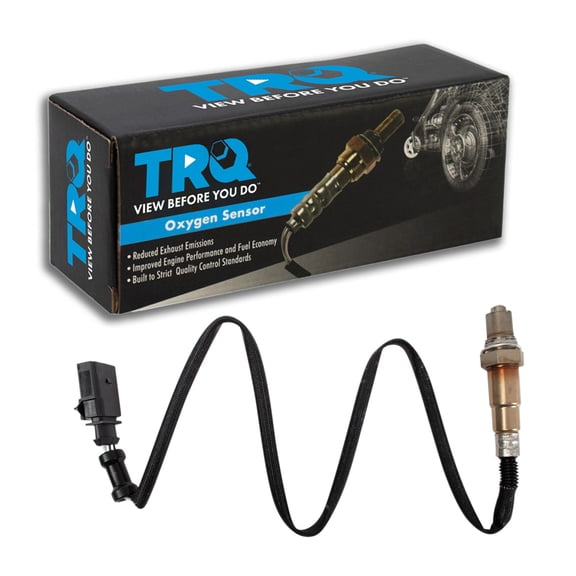 TRQ Downstream Front Left O2 Oxygen Sensor Fits 2006-2018 Audi 06-08 Volkswagen OSA61354