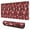 Red Christmas Tree, variant on Long Mouse Pads for Desk,Teal Christmas Snowflake Pattern Desk Mats on Top Of Desks, Desk Mouse Pad Extra Large with 3mm Non-Slip Base and Stitched Edge for Gaming,Office,Work,Home 47.3x23.6in