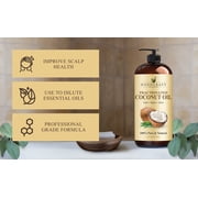 Handcraft Blends Fractionated Coconut Oil for Skin, Hair and Body, Premium Grade Carrier Oil, 16 oz