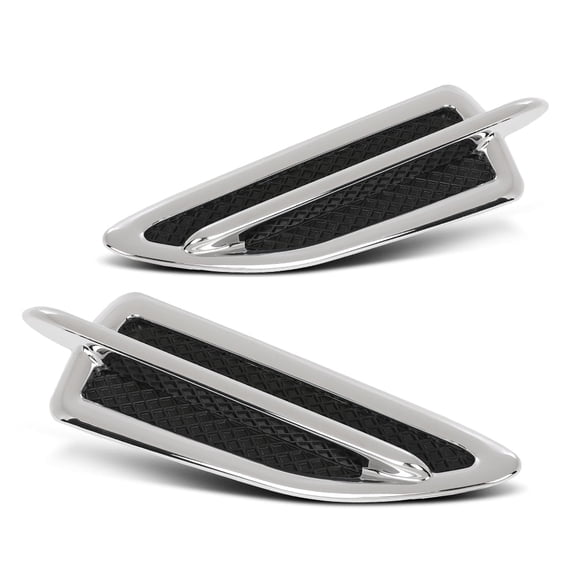 Fender Vent Chrome Emblem Moulding Left Right Fit For 2013-2015 Ford Escape