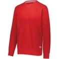 thumbnail image 1 of Russell Athletic Cotton Rich Fleece Crewneck, L, True Red, 1 of 2