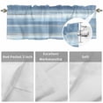 Artistic Abstract Valances for Windows, 60x18in, Oil Painting Gradient ...