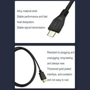 Micro USB to HDMI-Compatible Cable Micro USB to HDMI Adapters Black