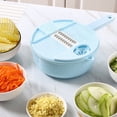 thumbnail image 2 of 12pc/set Vegetable Cutter Mandoline Slicer Fruit Potato Peeler Carrot Cheese Grater Kitchen accessories chopper slice, 2 of 4