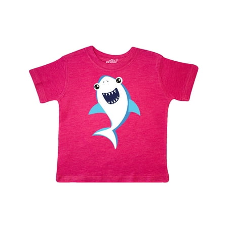 

Inktastic Cute Shark Little Shark Blue Shark Gift Toddler Boy or Toddler Girl T-Shirt