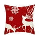 thumbnail image 4 of Fiudx Ofertas Relámpago Funda Navideña, forma De Copo De Nieve, forma De Papá Noel, Rojo Clásico Navideño, 4 of 6