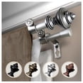 thumbnail image 2 of Home Window Palace Double Curtain Rod 84-120 inch - Satin Nickel, 2 of 4