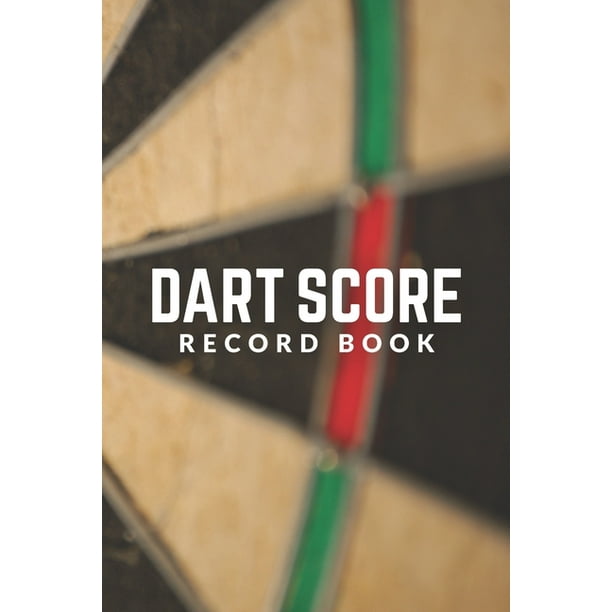 Dart Score Record Book Customized Darts Cricket and 301 & 501 Games