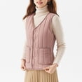 thumbnail image 4 of Babysbule New Womens Winter Coats Fashion Women Warm Jacket Winter Casual Sleeveless Versatile Top, 4 of 7