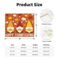 thumbnail image 2 of Naloa Happy Thanksgiving Three Gnomes Print Canvas Bathroom Wall Art,Bathroom Wall Art Decoration, Canvas Poster Prints,Decorative Paintings for Living Room, Bathroom, Kids Room, 2 of 6