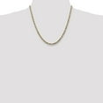thumbnail image 2 of 14k Yellow Gold 20 Inch 4mm Diamond Cut Quadruple Rope Chain Necklace Pendant Charm, 2 of 9