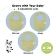 thumbnail image 4 of Baberos KeaBabies de algodón orgánico de 0 a 24 meses, paquete de 8 unidades, 4 of 9