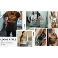 thumbnail image 3 of XCHQRTI Journey Shirts Women I'm Mostly Peace Love And Light Funny T-shirt Womens Graphic Printed Short Sleeve Tops Tee, 3 of 6