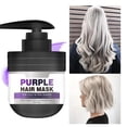 thumbnail image 1 of Gray-Purple Hydrating Hair Mask for Frizz Control & Dry Hair Repair - Deep Conditioning Treatment for Soft, Smooth Strands 100g, 1 of 6