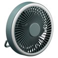 thumbnail image 2 of Ventilador de camping con luces LED para tienda de campaña, ventilador de techo para camping con luz, Mini ventilador de escritorio USB portáti Verde Sunnimix Ventilador de techo, 2 of 8