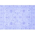 thumbnail image 1 of Ahgly Company Indoor Rectangle Oriental Blue Traditional Area Rugs, 5' x 7', 1 of 4
