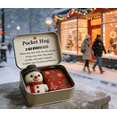 thumbnail image 3 of Kumdkd Christmas Pocket Hug Vintage Tin Box with Plush Toy, Holiday Emotional Gift Set for Friends, Family, Kids, Cozy Velvet Stuffed Animal with Keepsake Storage Box for Christmas Stocking Stuffers, 3 of 4