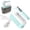 Ice Blue/White, variant on 9-Speed 400W Hand Mixer, Digital, Snap-On Storage Case, 5 Stainless Accessories (Beaters/Dough Hooks/Whisk)