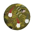 thumbnail image 2 of Bingfone Gnomes Playing In The Garden Spare Tire Cover Weatherproof Universal Wheel Protectors For Rv Camper Travel Trailer Suv Truck 16 Inch, 2 of 9