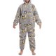 thumbnail image 3 of Pijamas de mono NikouMX de Felpa de una Pieza para niños Funcionalidad inteligente 120 130 140, 3 of 6