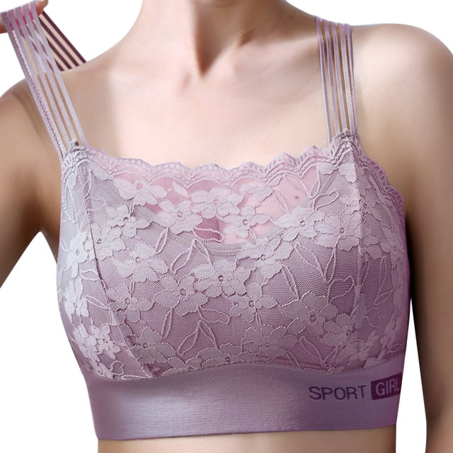 Bra Top Seamless Lace Bandeau with Removable Padding for Comfort and Support Lightweight Backless Design for Everyday Wear
