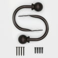 thumbnail image 6 of Mainstays Bronze Ball Curtain Rod Holdbacks (2 Count), 6 of 7