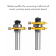 thumbnail image 1 of Cutter,Shank Cutter T-slot Wood Cutters Cutter Router Set Of 2pcs Shank Wood Cutters Carpener Set T-slot Wood Set Of 2pcs Router Set T-slot Cutters Carpener Portable Huiop Ziem Adben Dabey, 1 of 5