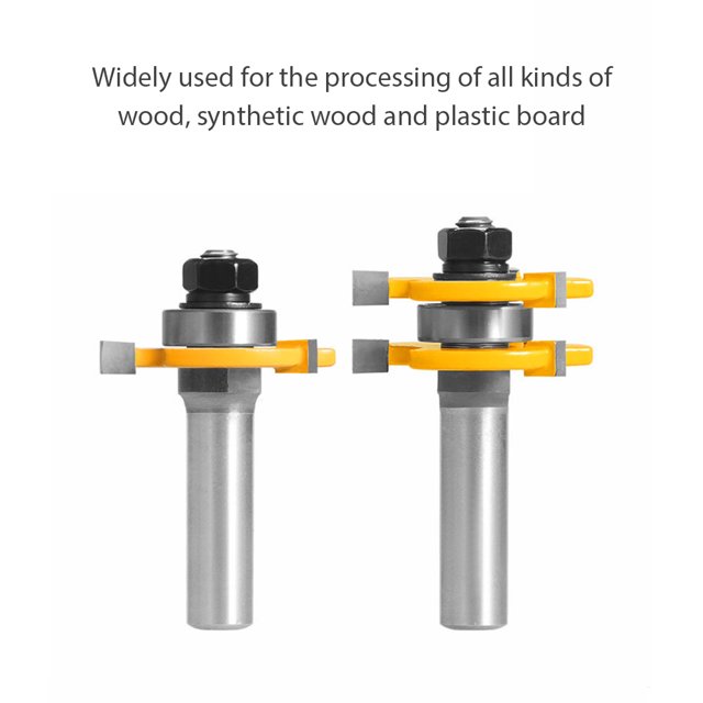 Cutter,Shank Cutter T-slot Wood Cutters Cutter Router Set Of 2pcs Shank Wood Cutters Carpener Set T-slot Wood Set Of 2pcs Router Set T-slot Cutters Carpener Portable Huiop Ziem Adben Dabey