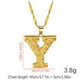 thumbnail image 4 of Xihbxyly Collar con Colgante de Cadena con 26 Letras y Nombre En Inglés para Mujer, 4 of 5