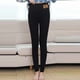 thumbnail image 2 of Gibobby Signo de ropa Flor de terciopelo Pantalones Mujer Winter Tight Leggings Warm Moon Pants Pantalones (Negro, L), 2 of 5