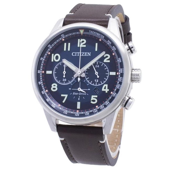 Citizen CA4420-13L 12 mm Eco-Drive Chronograph Analog Men Chronograph Watch, Black