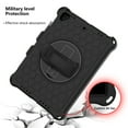 thumbnail image 7 of iPad 9.7 2018/2017 Case with Screen Protector, Dteck iPad 6th Gen / iPad 5th Gen / iPad Air 9.7 / iPad Pro 9.7 Case, Heavy Duty Shockproof Case with 360 Rotating Kickstand Shoulder Strap, Black, 7 of 7