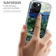 thumbnail image 2 of Phone Case Vincent Protect Van Shockproof Gogh's Accessories Olive TPU Trees Cover with The Alpilles in Compatible with iPhone 13 Pro 6.1 Inch, 2 of 5