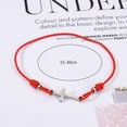 thumbnail image 4 of Sinyiin 12 Pieces/Lot Adjustable Sliding Knot Bracelet with a for Cross Charms Knitted B, 4 of 7