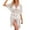 White, variant on Women's Swimwears Cover-Ups Mid Length Sleeve Pullover Plus Size Viscose Dress For Prayer Women Leisure Swimwear