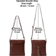 thumbnail image 3 of Solene Bolso Bandolera Mediano Ligero para Mujer con Borla, Bolsos Bandolera de Tamaño Perfecto para Uso Diario, Viajes, 3 of 5