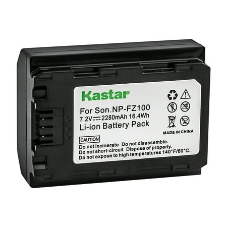 Image of Kastar 1-Pack Battery Replacement for Sony Alpha 9 α9 Sony Alpha A9 / ILCE-9 Sony Alpha A 9 Sony Alpha 9R α9R Alpha A 9R Alpha A9S α9S Alpha A9 II A9II α9 II Α9ii Sony Alpha A6600 α6600 Cameras