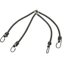 4-Hook Bungee Cord - 24"/Black