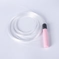 thumbnail image 2 of Látigos de fibra óptica LED 7 colores brillantes Modo de efecto de color Látigos espaciales para espectáculo de luces negro y rosa, 2 of 6