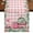 Pink, variant on Table Runners 108 Inches Long Dress Scarves, Eucalyptus Trucks Farmhouse Coffee/Dining/Kitchen Table Runner for Living Room, Spring Farmhouse Floral Sage Green Plaid 13x108 Inch