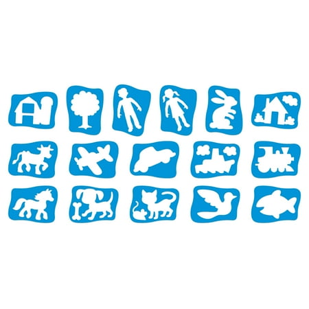 UPC: 0066960586336 | Roylco My First Stencils (16 Count)