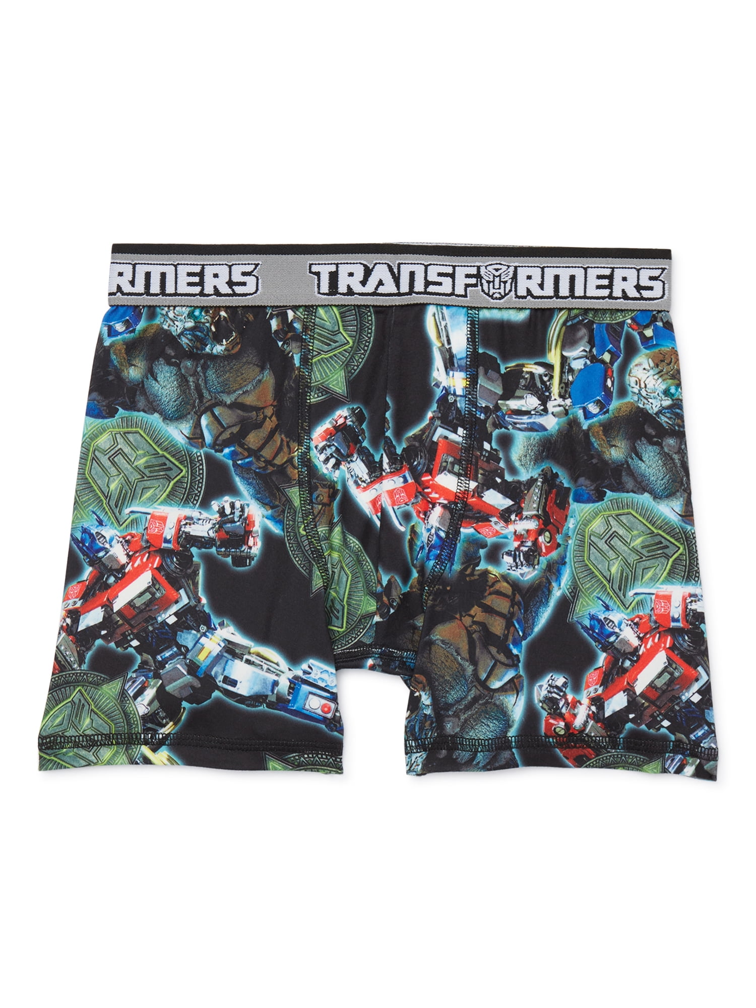 Transformers Boys’ Rise of the Beasts Print Boxer Briefs, 4-Pack, Sizes XS-XL