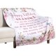 thumbnail image 2 of LHSHID Mom Birthday Unique Birthday Gift Blankets Gift Blanket Flannel Soft and Comfortable Anti static Bed Sofa Blanket 50x60in, 2 of 5