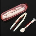 thumbnail image 3 of Nvzi Random Color Portable Contact Lens Inserter Remover Soft Tip Plastic Tweezer Holder Stick Tool (2), 3 of 5
