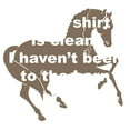 thumbnail image 3 of CafePress - Cutout Horse Wh3 - Women's Dark Pajamas, 3 of 4